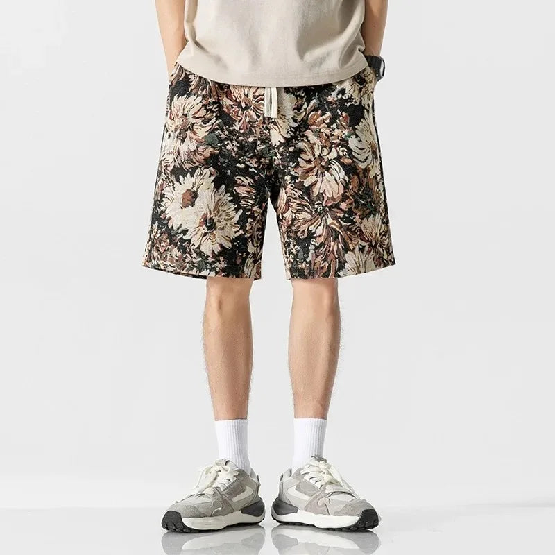 Elias Retro Floral Shorts
