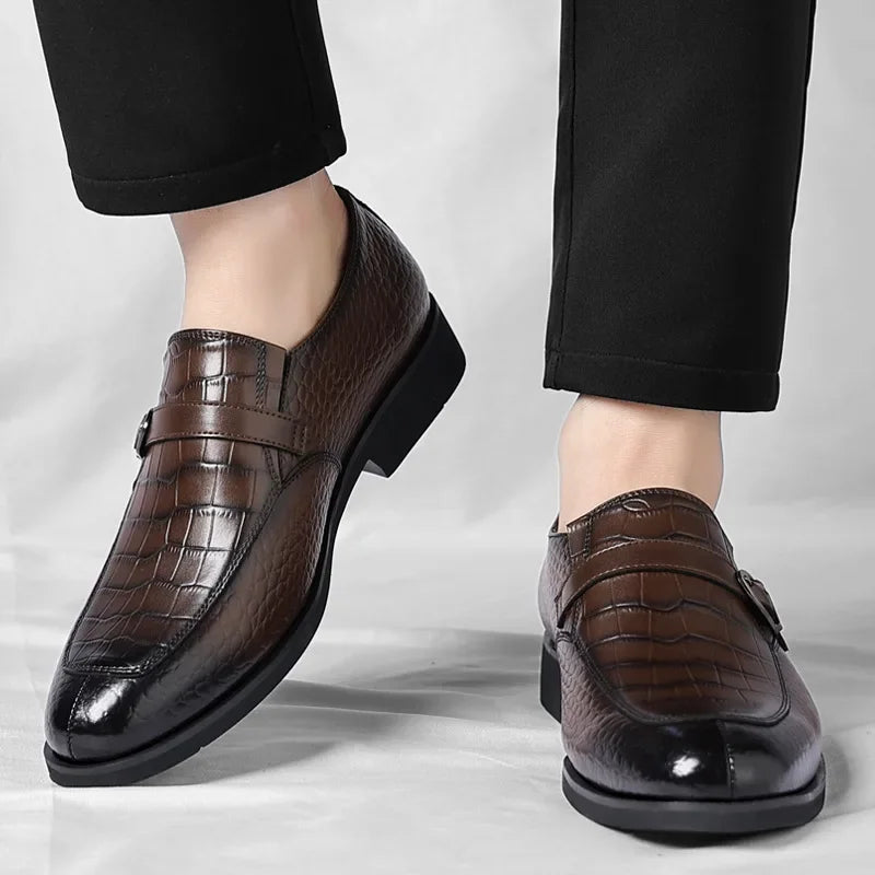 Mike Genuine Leather Loafers