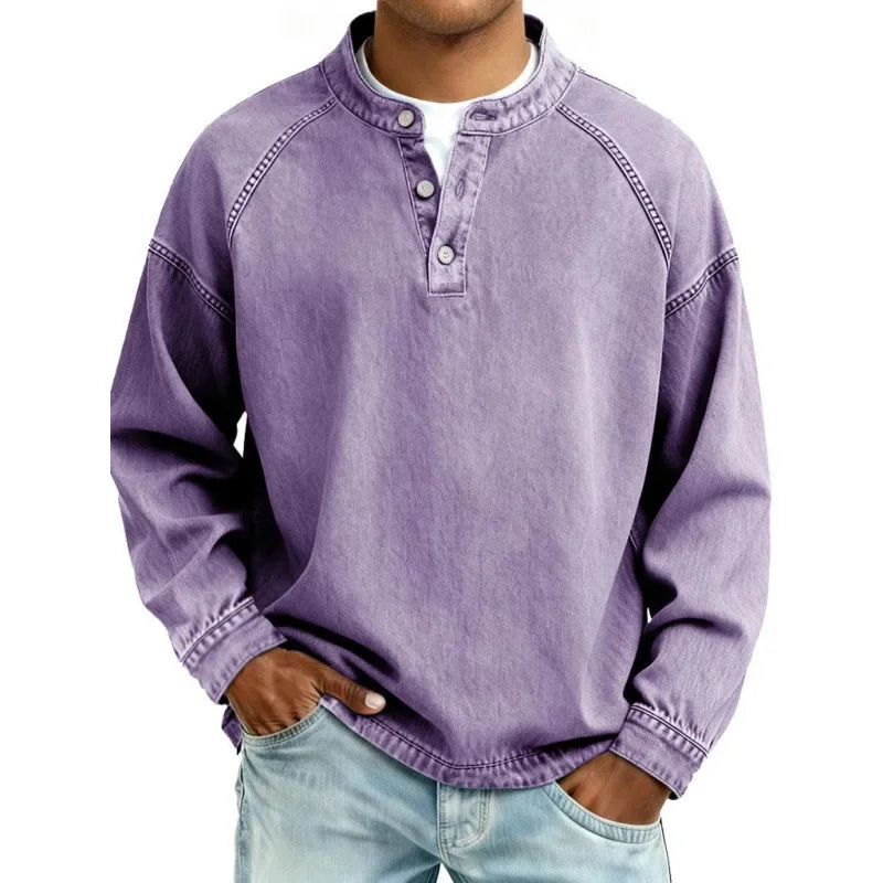 Monty Vintage Henley Shirt