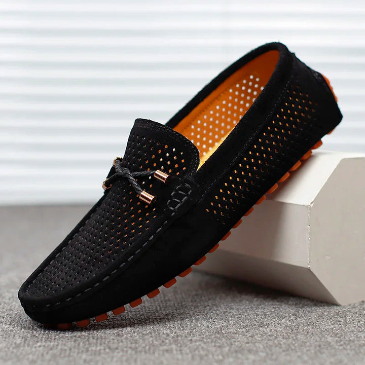 Charles Breathable Leather Loafers