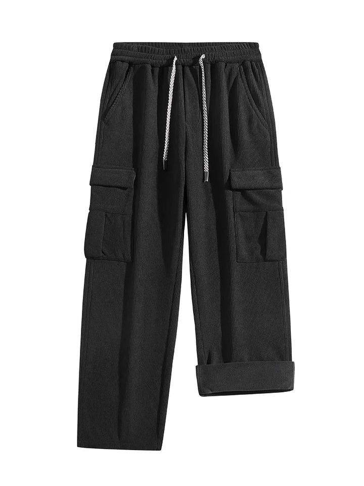 Dominic Corduroy Fleece Lined Trousers