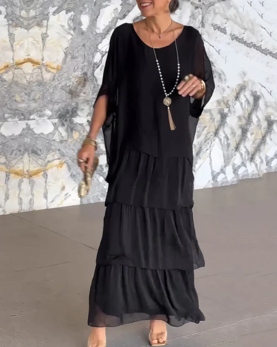 Rosie Elegant and Flowing Maxi Dress