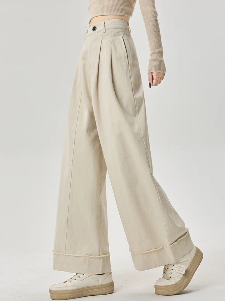 Lucy Couture Cotton Trousers