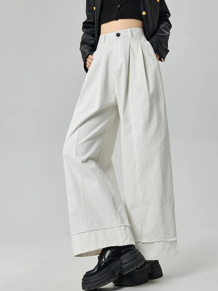 Lucy Couture Cotton Trousers