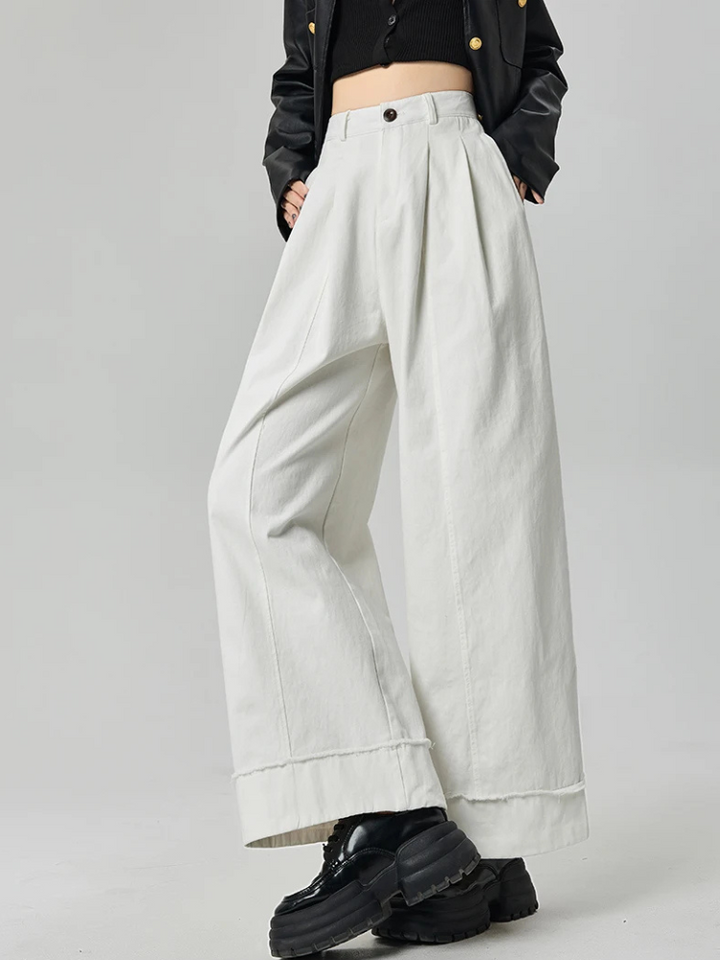 Lucy Couture Cotton Trousers