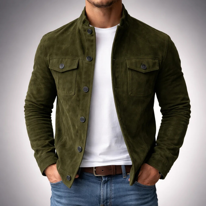 Edward Suede Overshirt