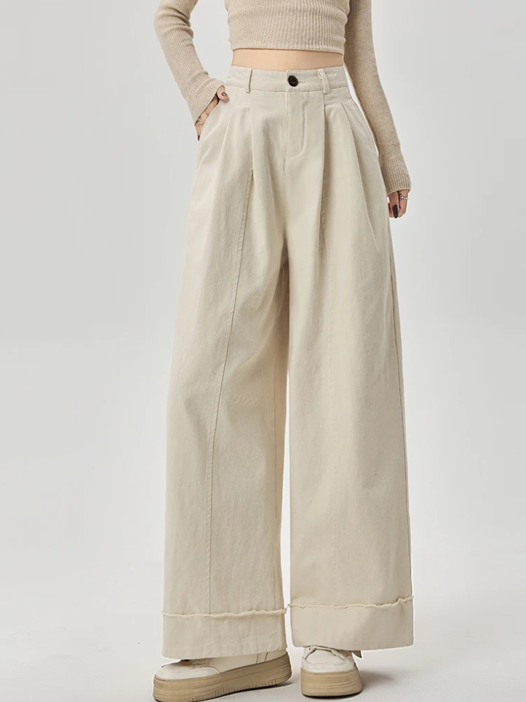 Lucy Couture Cotton Trousers