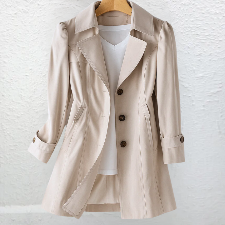 Caterina Elegant Vintage Overcoat