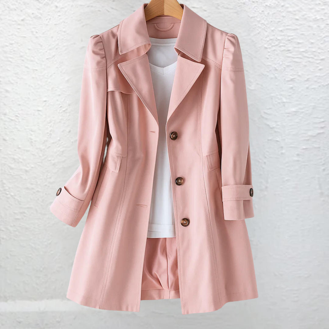 Caterina Elegant Vintage Overcoat