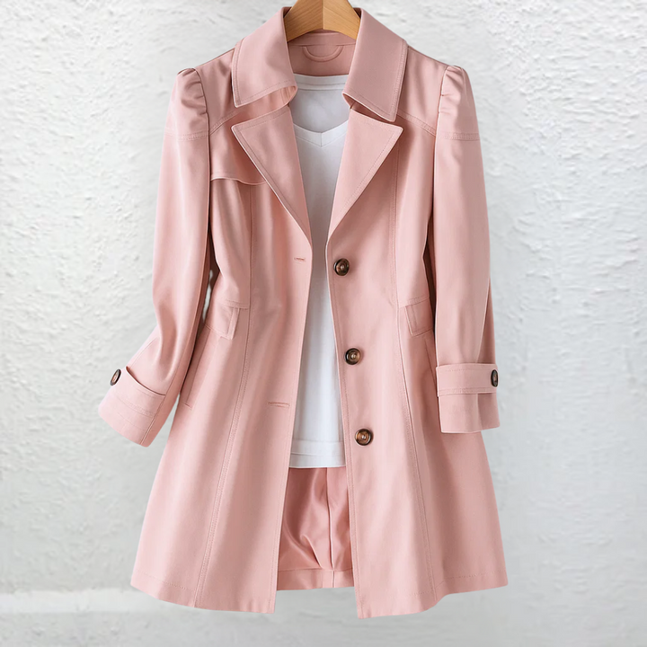 Caterina Elegant Vintage Overcoat