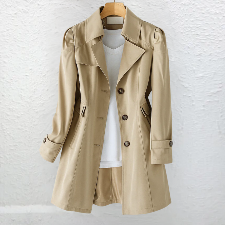 Caterina Elegant Vintage Overcoat