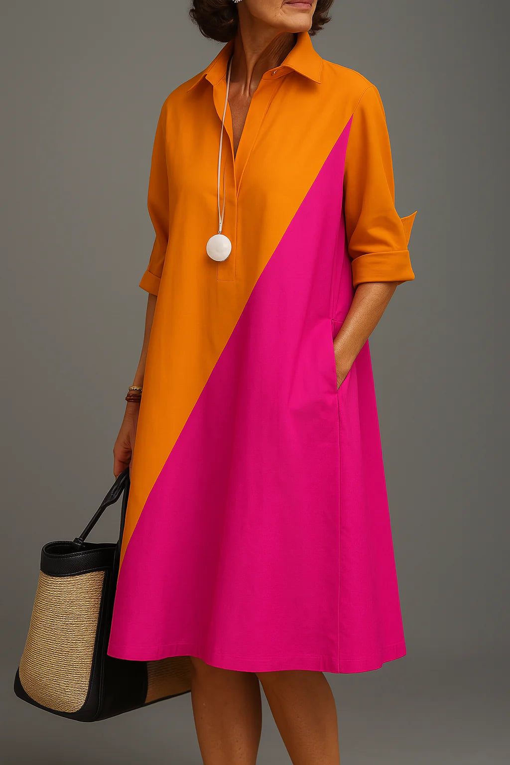 Anna-Marie Elegant Comfortable Midi Dress