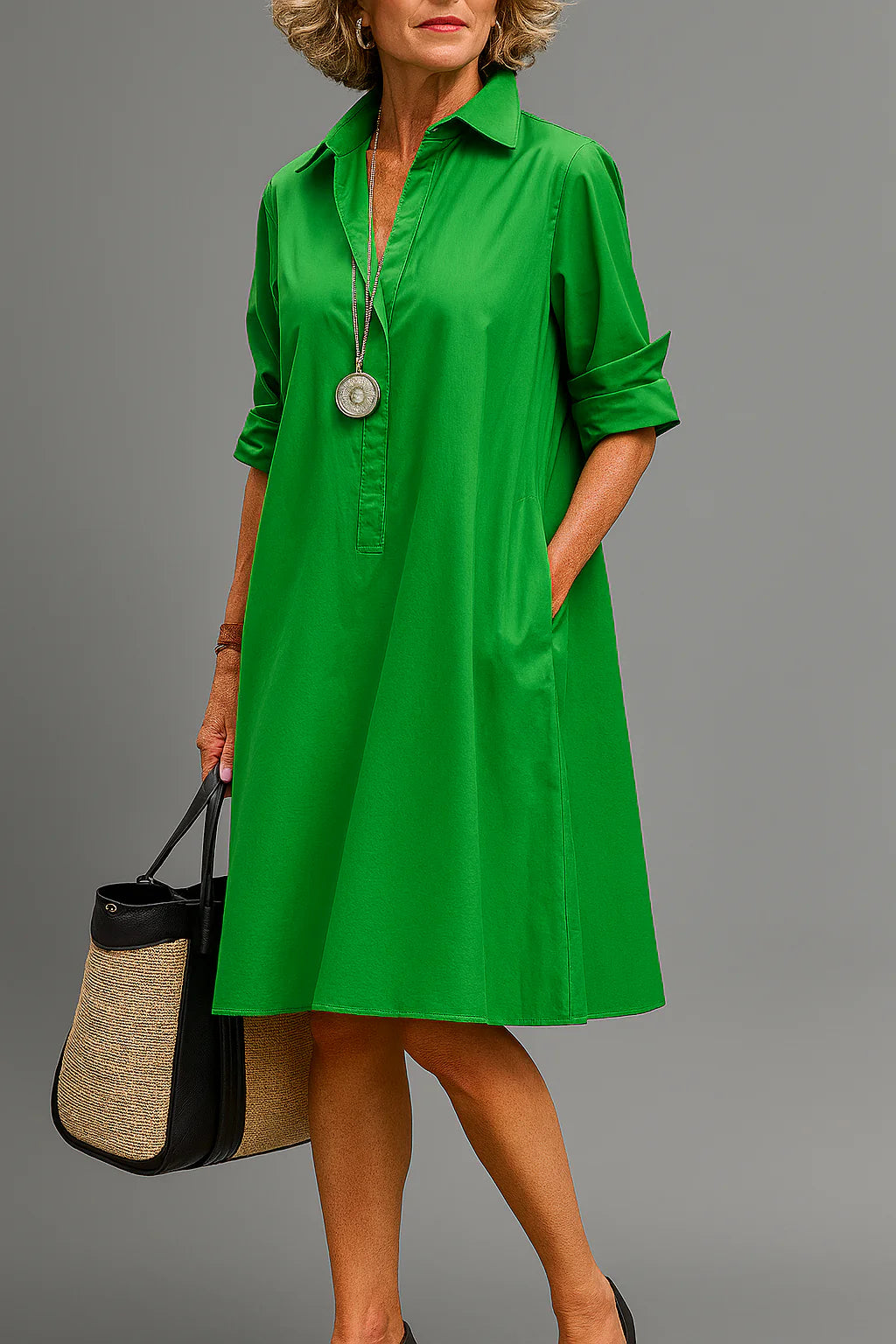 Anna-Marie Elegant Comfortable Midi Dress
