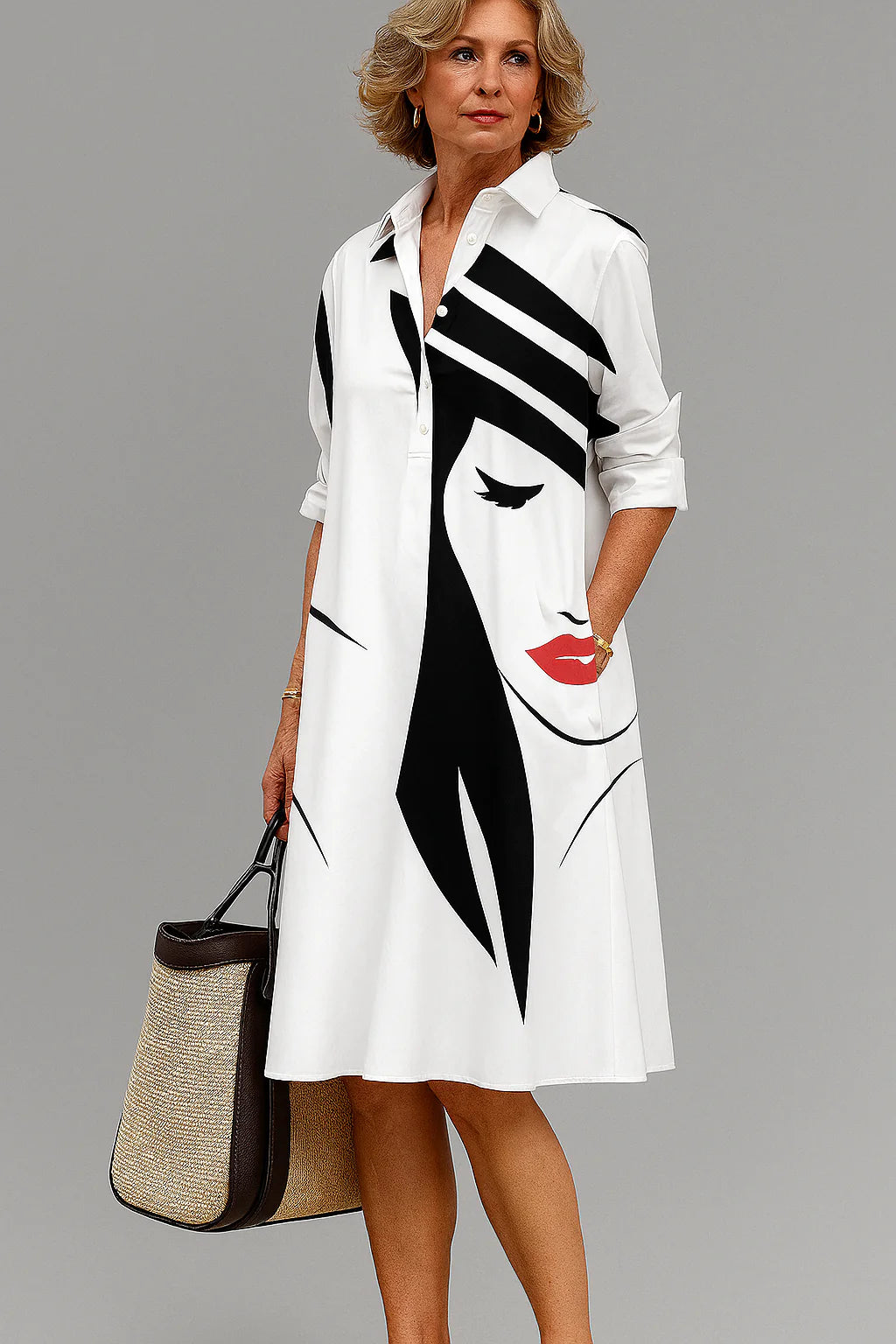 Anna-Marie Elegant Comfortable Midi Dress
