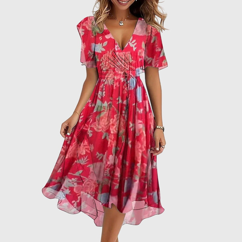 Rosemary Chic Midi Dress
