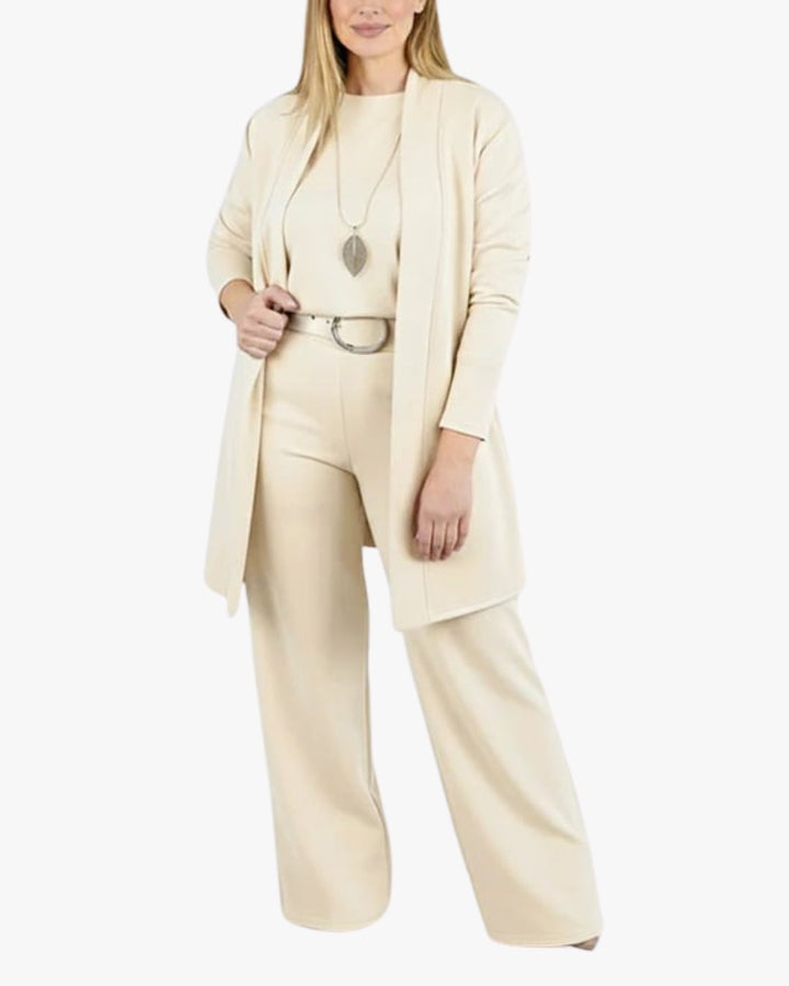 Zoe Elegant Three-Piece Set