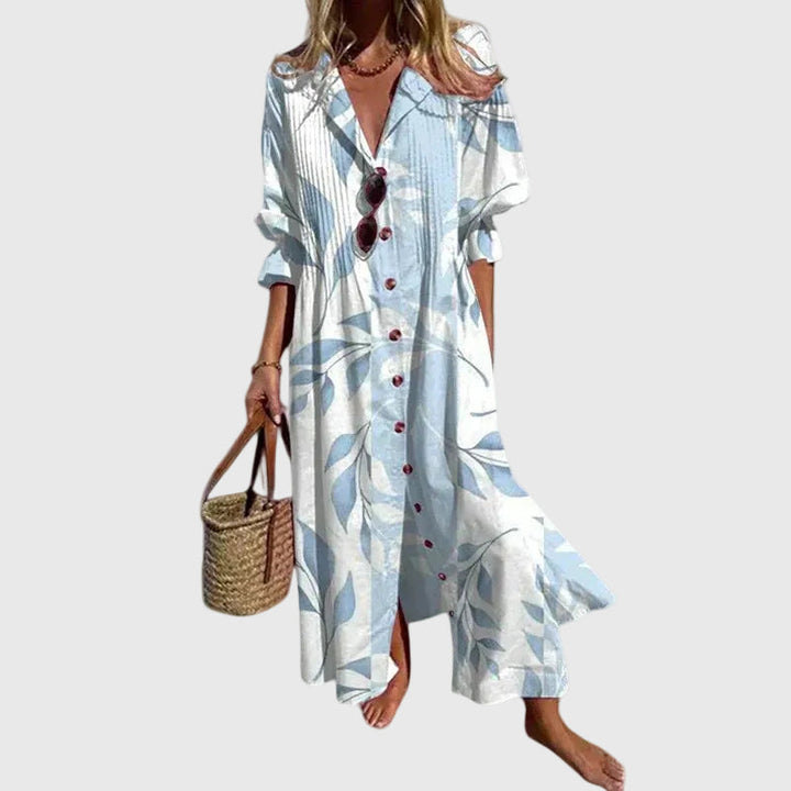 Zariah  Elegant Bohemian-Style Maxi Dress