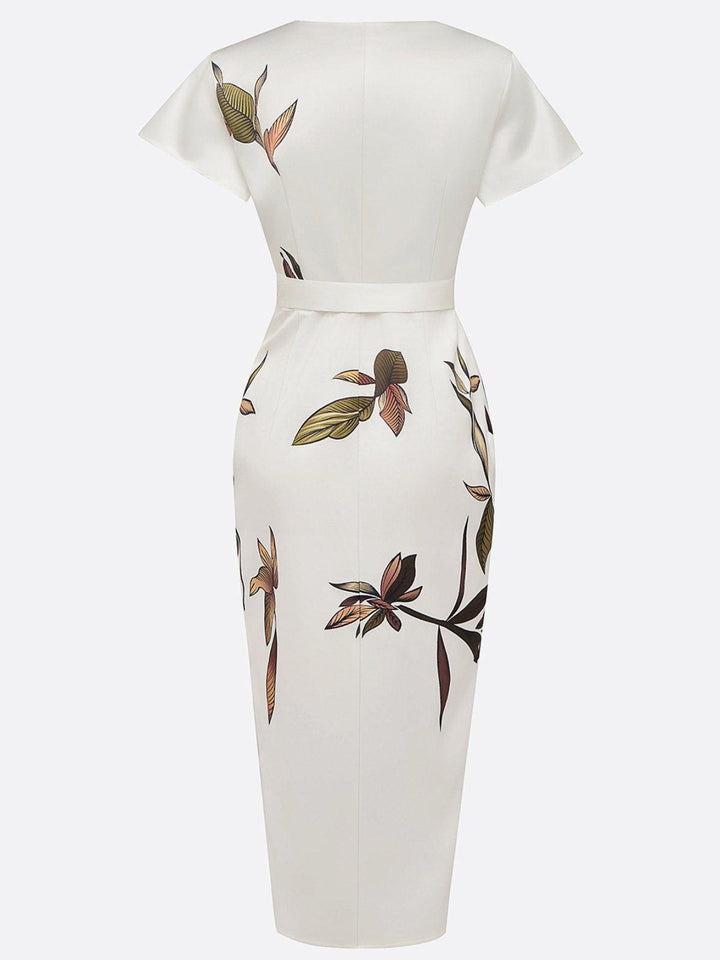Agnes Wrap Midi Dress