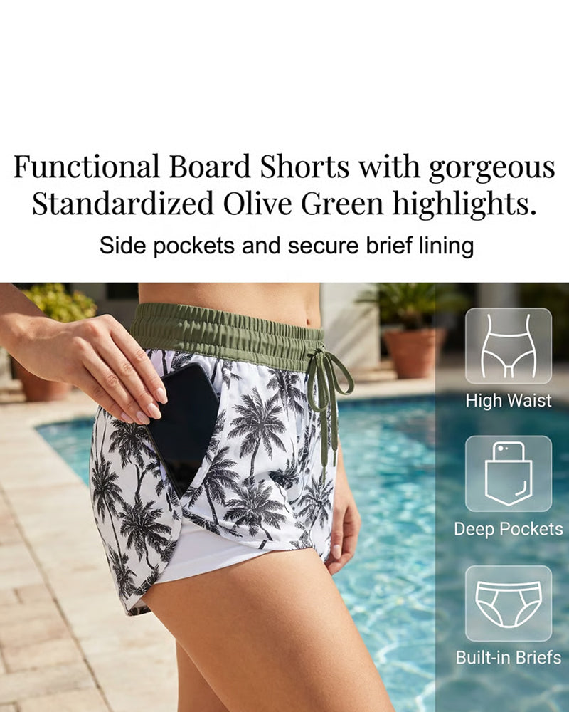 Eleanor | Three-Piece Tankini Bikini & Cover-Up Set