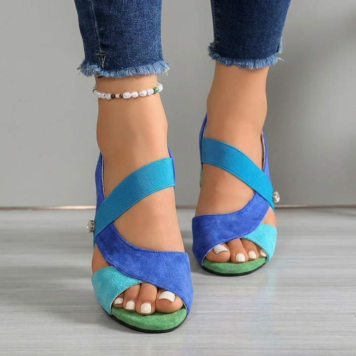 Sandy Elegant Orthopaedic Heels