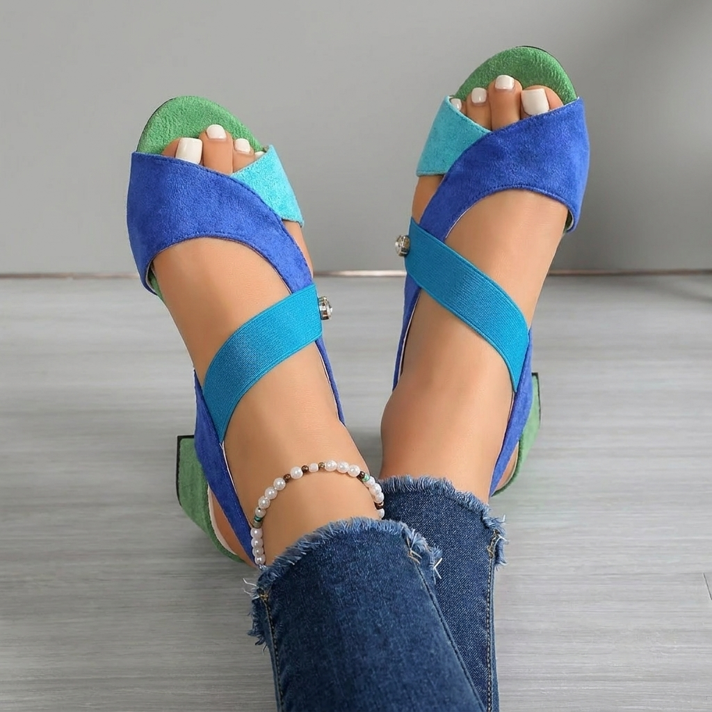 Sandy Elegant Orthopaedic Heels