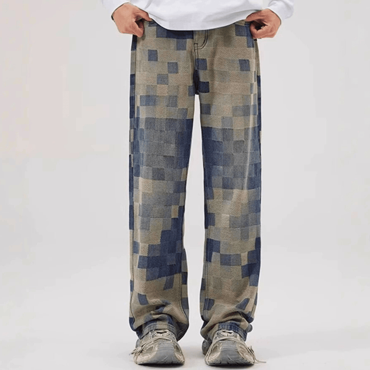 Stanley Mosaic Denim Jeans