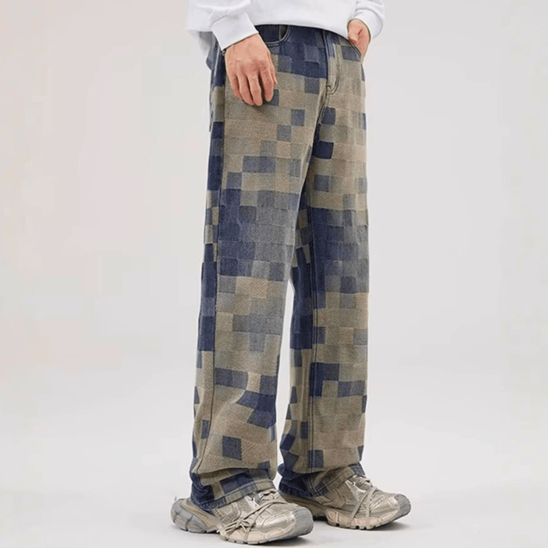 Stanley Mosaic Denim Jeans