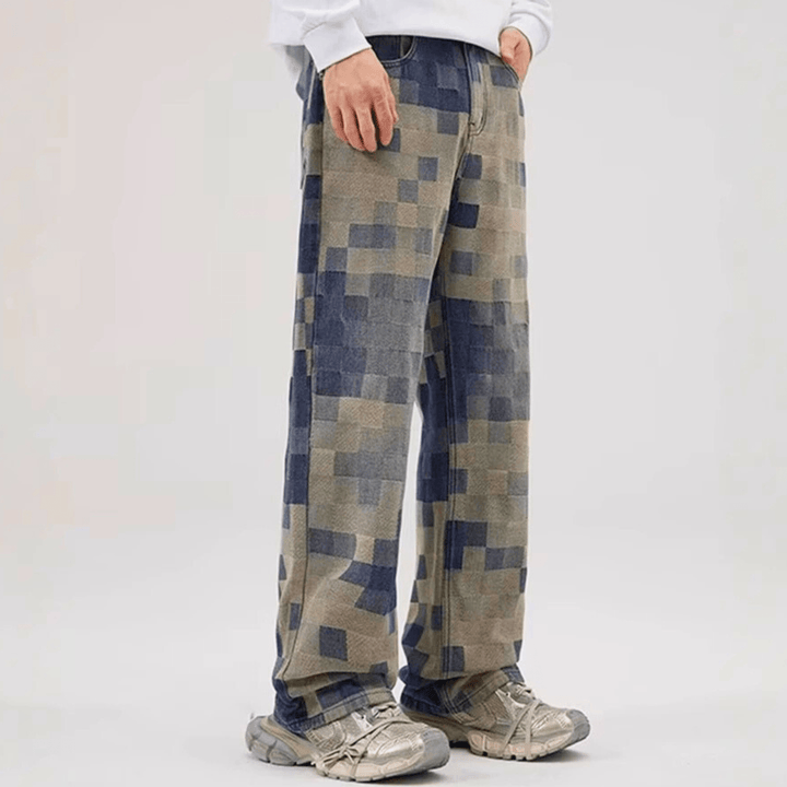 Stanley Mosaic Denim Jeans