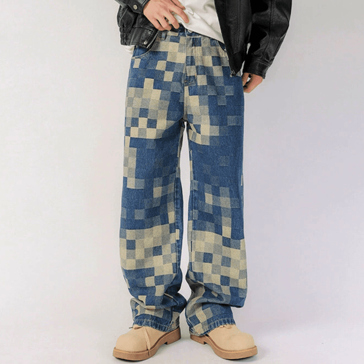Stanley Mosaic Denim Jeans