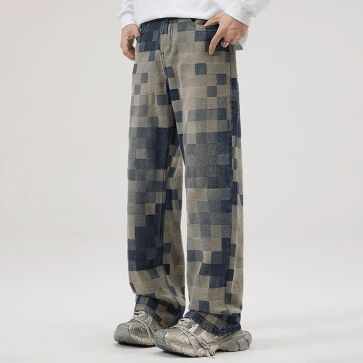 Stanley Mosaic Denim Jeans