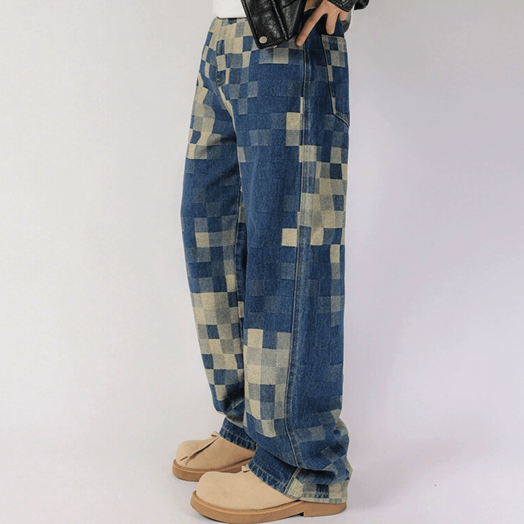 Stanley Mosaic Denim Jeans