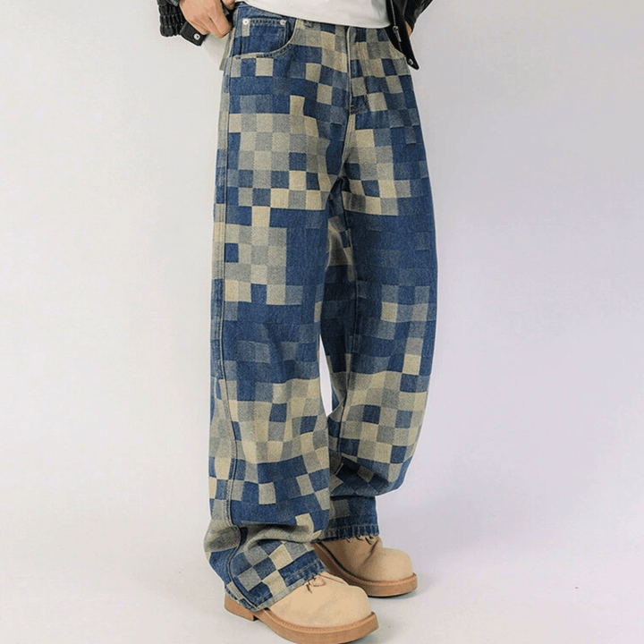 Stanley Mosaic Denim Jeans