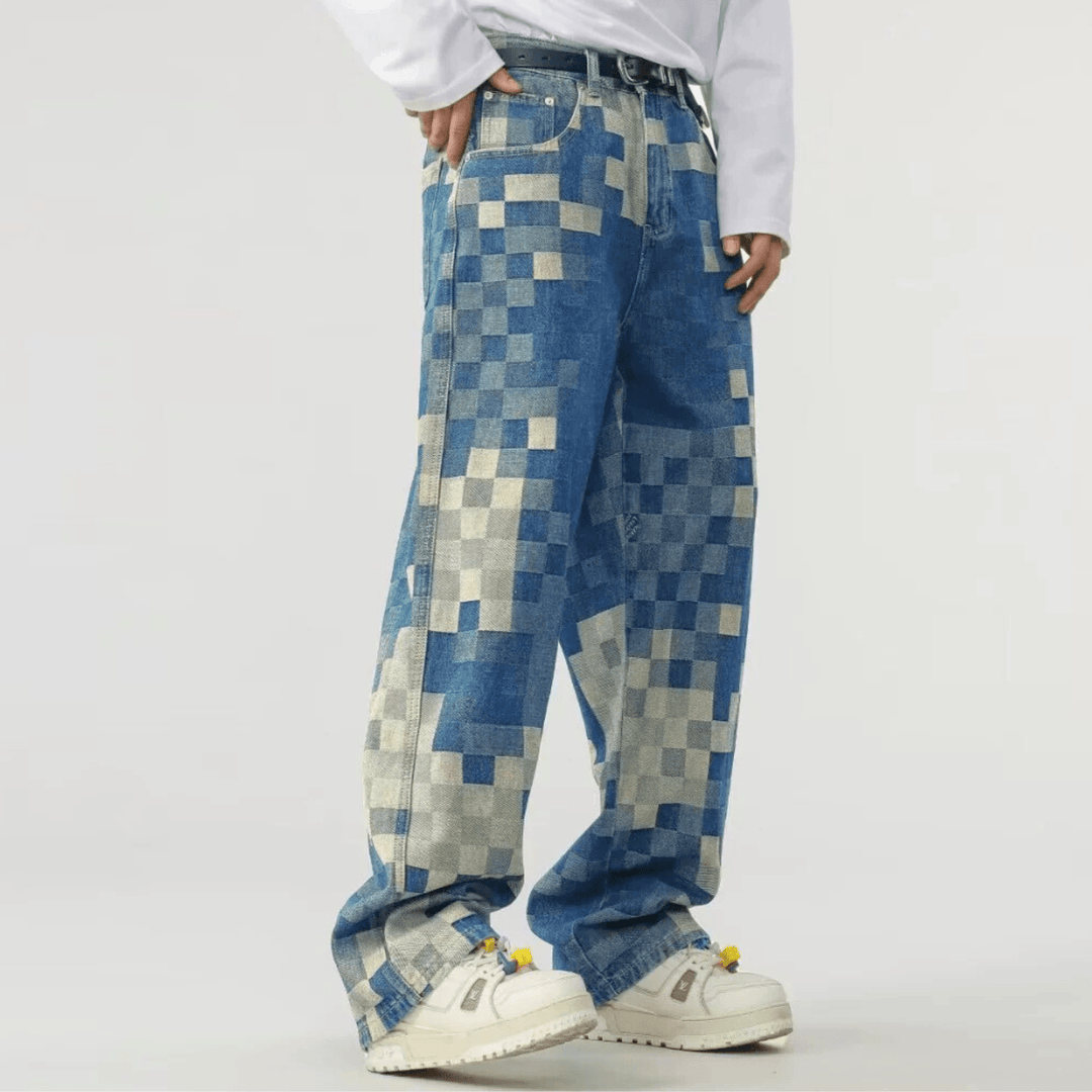 Stanley Mosaic Denim Jeans