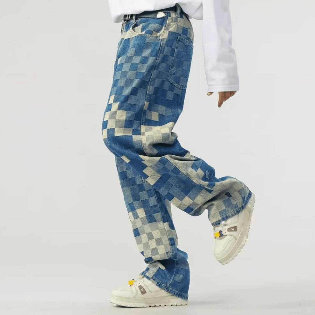 Stanley Mosaic Denim Jeans