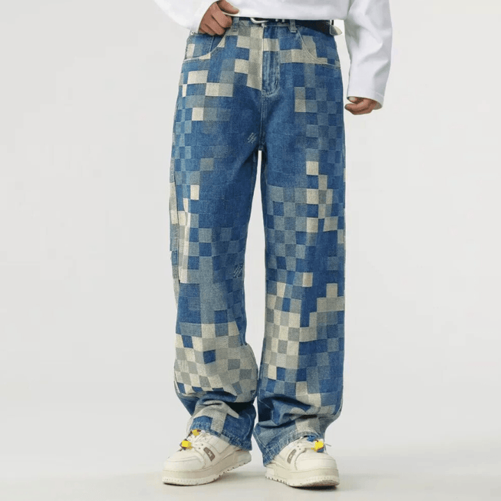 Stanley Mosaic Denim Jeans