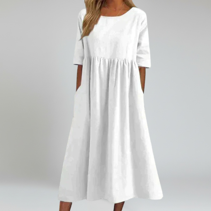 Delphy Relaxed Midi Dress
