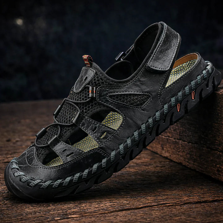 Sandro Comfortable Leather Sandals