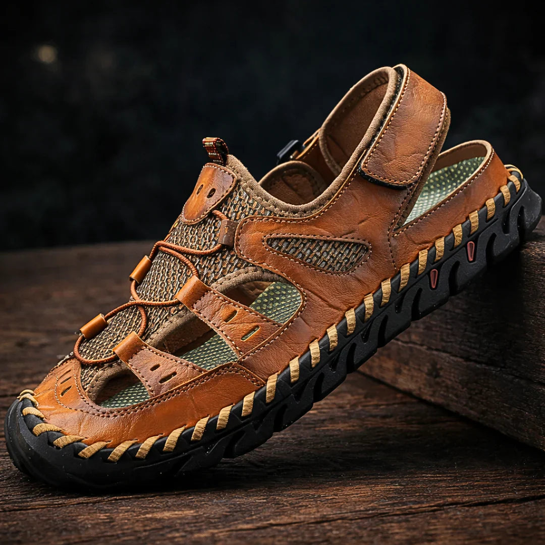 Sandro Comfortable Leather Sandals