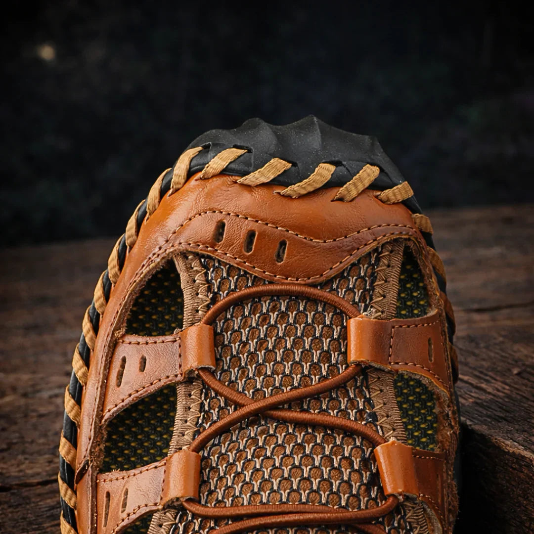 Sandro Comfortable Leather Sandals