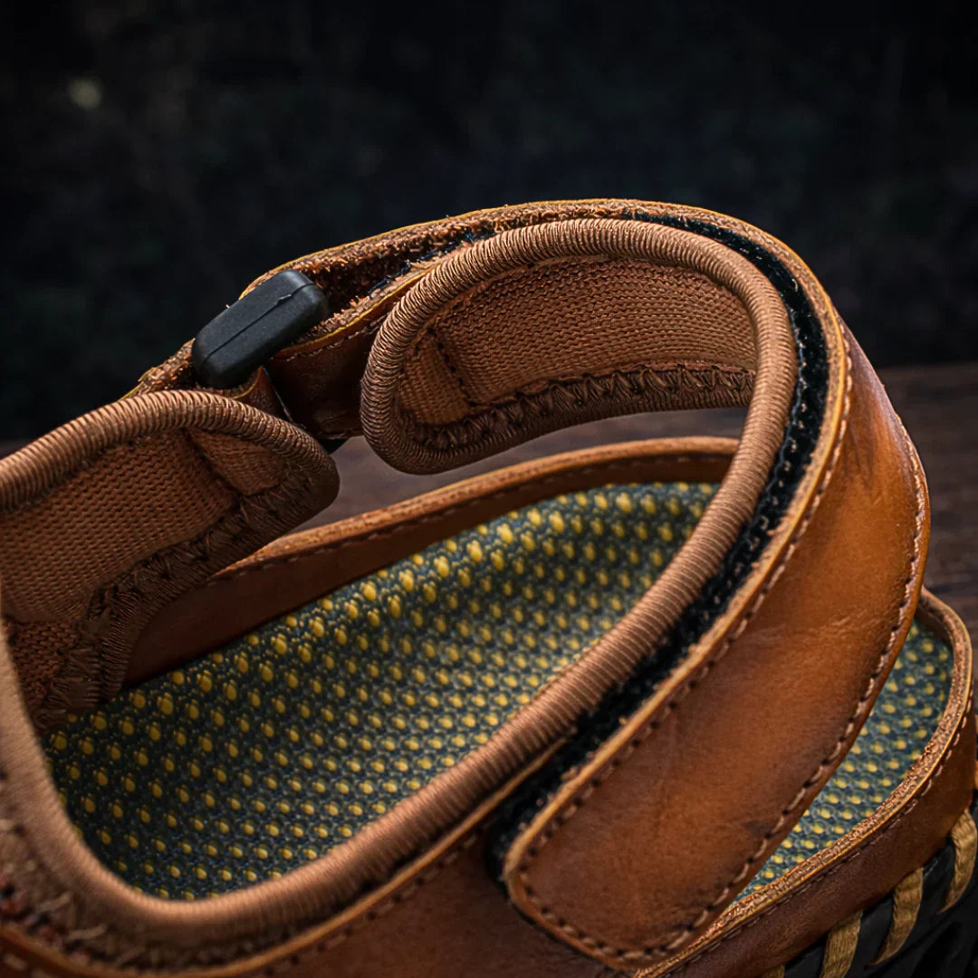 Sandro Comfortable Leather Sandals