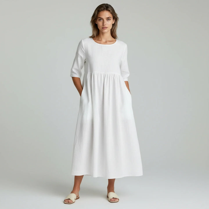 Delphy Relaxed Midi Dress